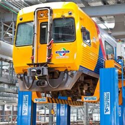 由博爾內曼配備的軌道提升裝置